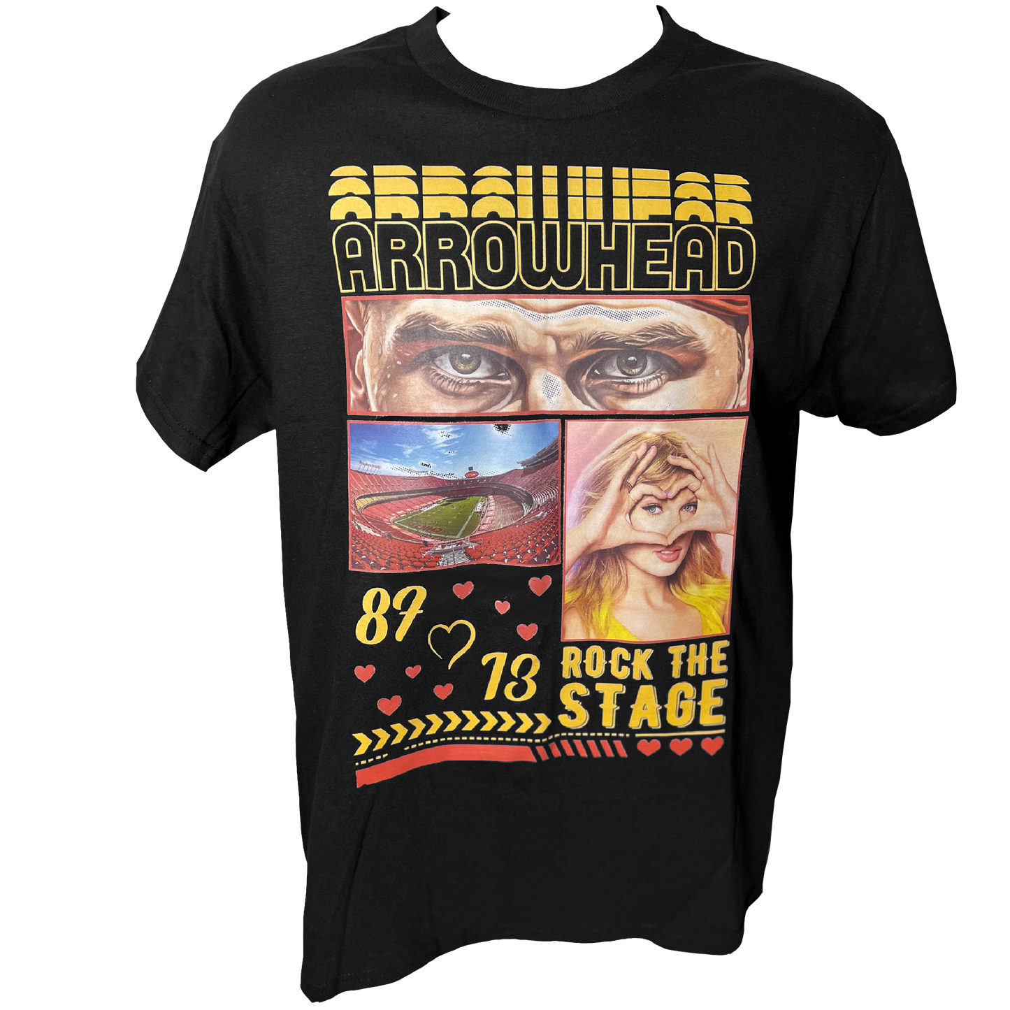 Rock the Stage Black Tee