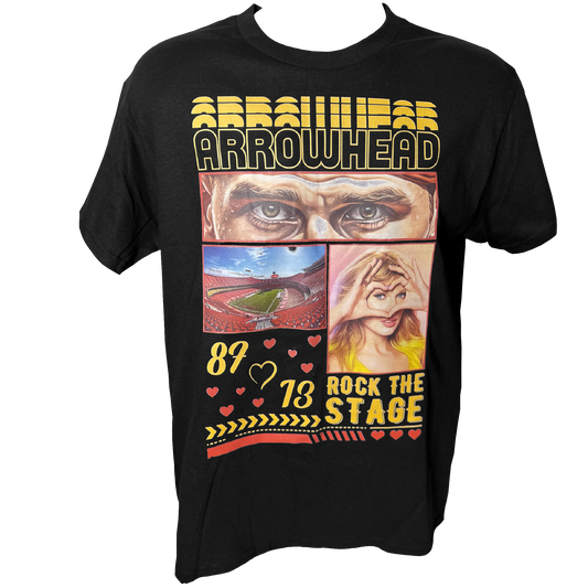 Rock the Stage Black Tee