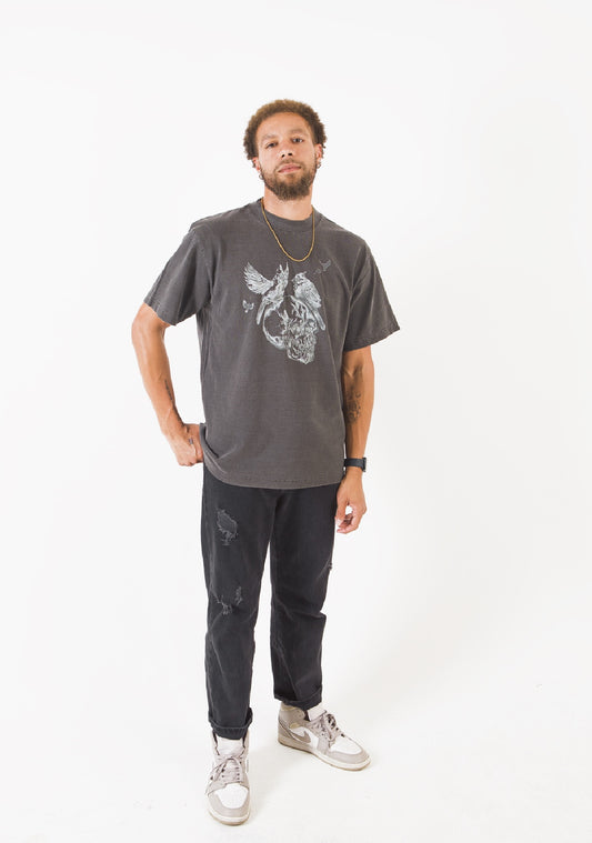 Silent Guardians Grey Tee