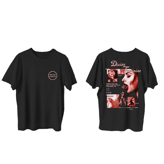 The Divine Feminine Black Tee