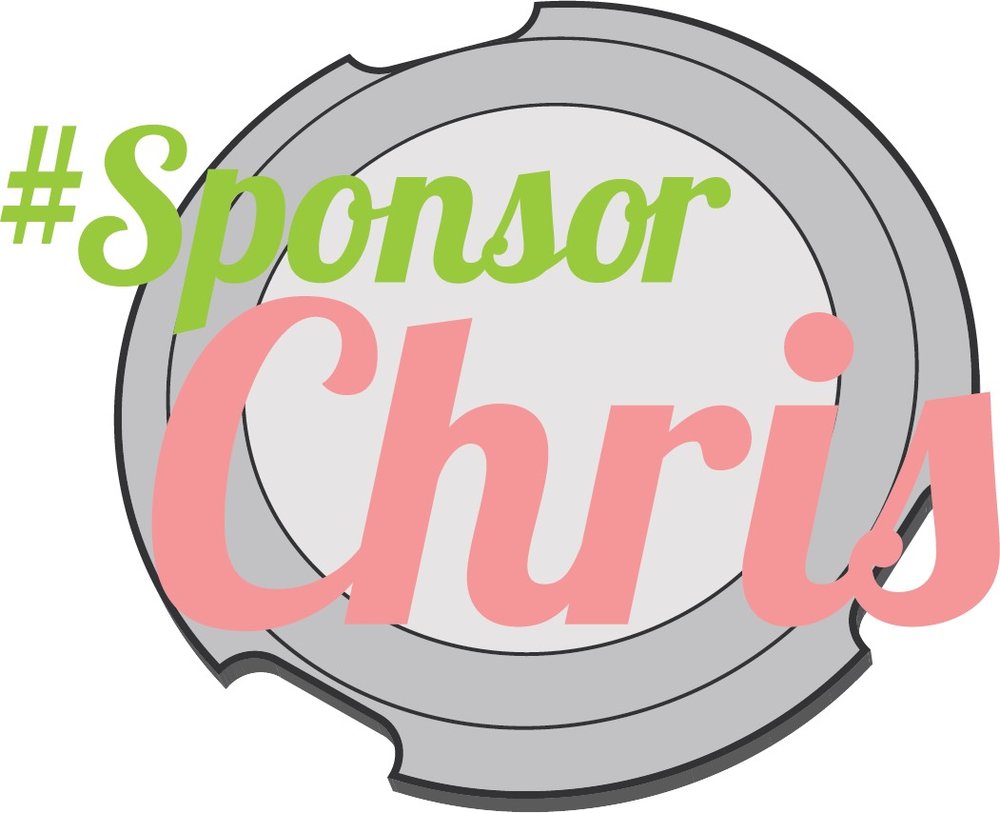 Sticker #SponsorChris Button