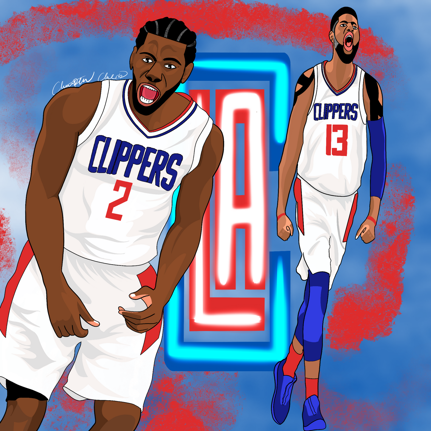 Original Art The Fun Guys