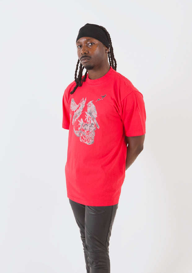 Silent Guardians Red Tee