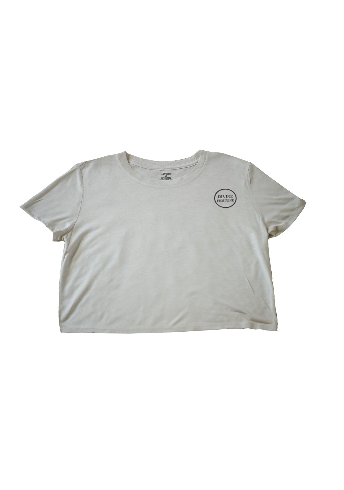 The Divine Feminine Crop Tee