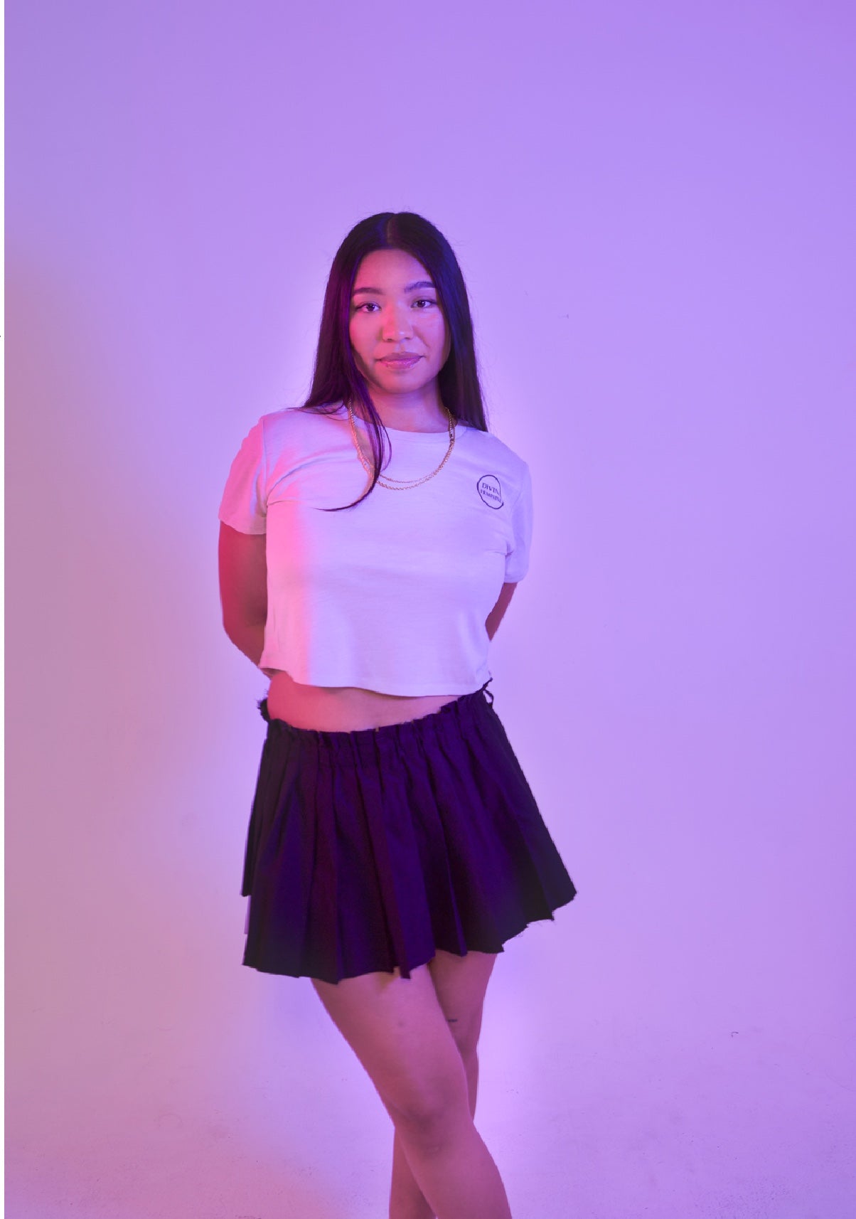 The Divine Feminine Crop Tee